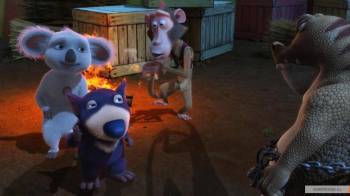 Пушистые против Зубастых 3D / The Outback (2012) DVDRip